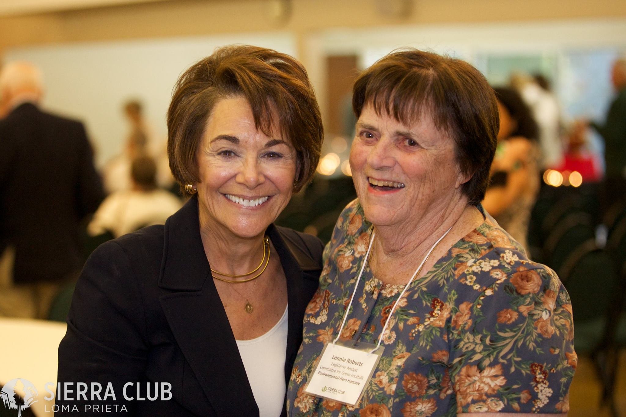 Local Sierra Club Chapter Honors our own Lennie Roberts