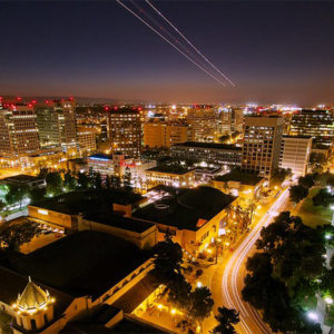 San Jose nighttime view