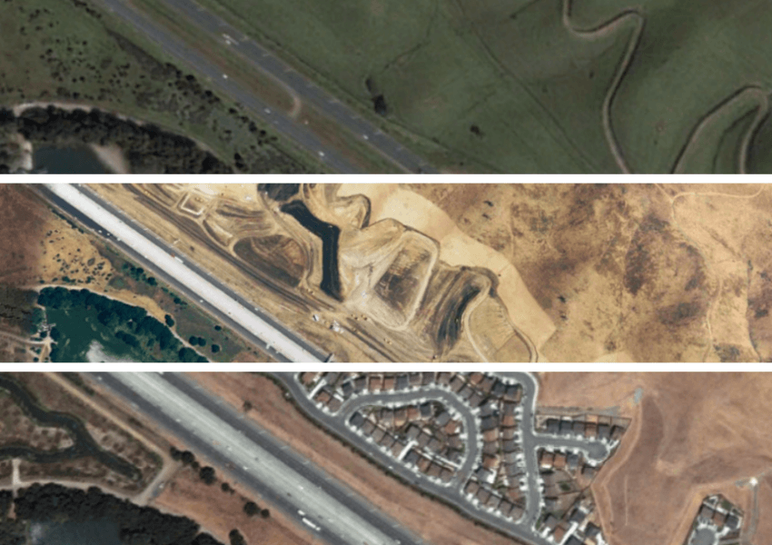 Coyote Valley aerial photos