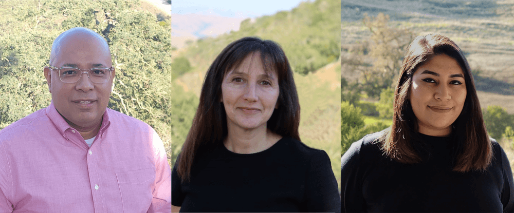 Juan, Jenny, and Leslie headshots
