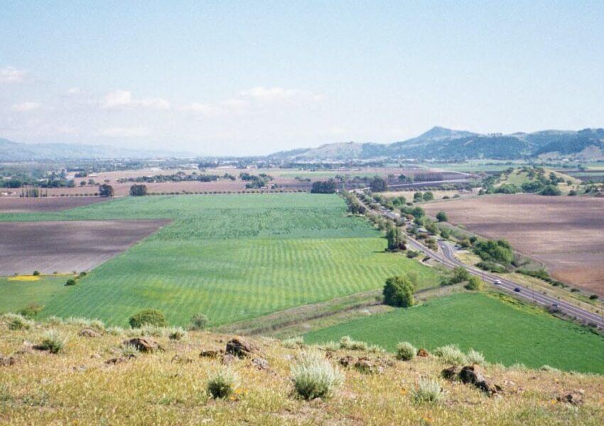 farmland in Coyote Valley