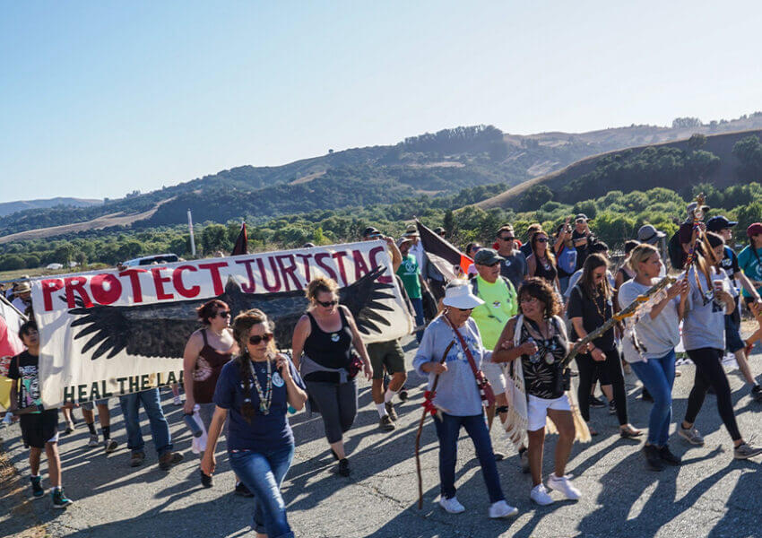 Rally at Juristac
