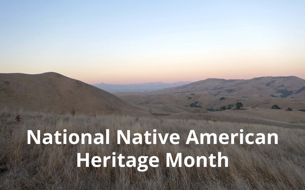 National Native American Heritage Month banner