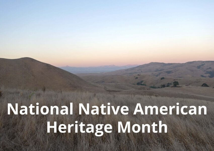 National Native American Heritage Month banner