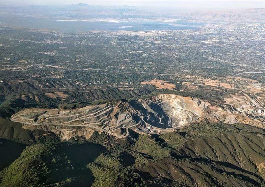 Lehigh Quarry aerial image