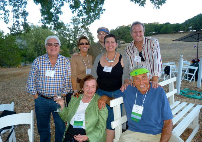 Betty Gerard and family