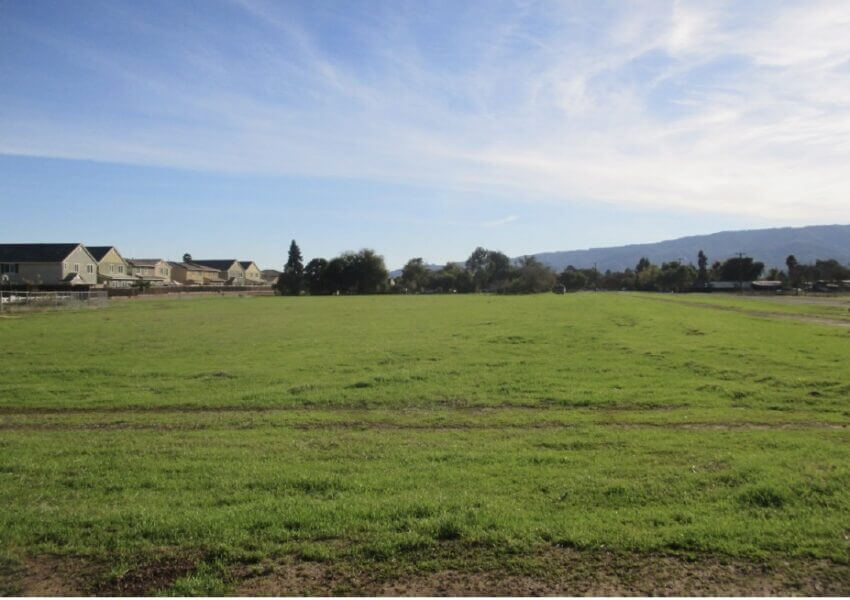 farmland outside the Gilroy city limits