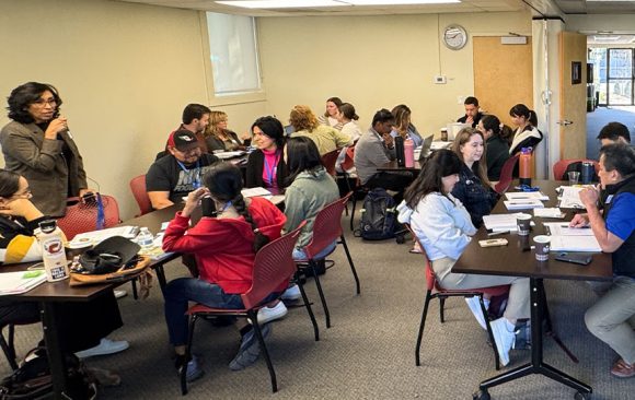 2025 Leadership Program Cohort meeting for the first time