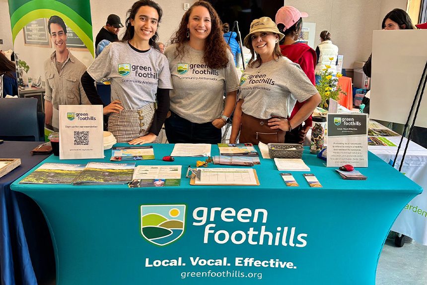 CAP Earth Month featured image Community Ambassador Program volunteers tabling at Earth Day celebration
