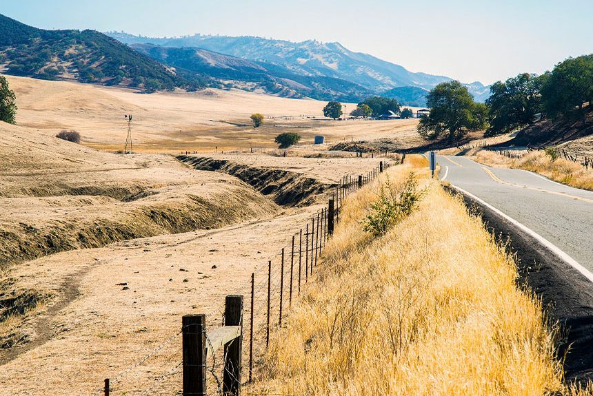 San Andreas fault near Highway 25 featured image Great Potential for Farmland, Open Space In San Benito