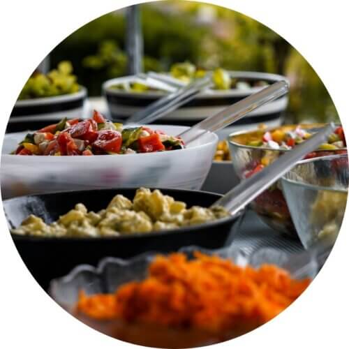 vegetarian buffet